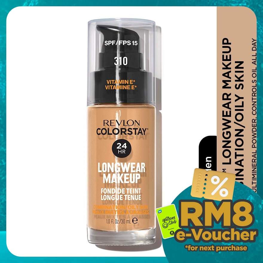 REVLON ColorStay Makeup Pump O/C 310 Warm Golden