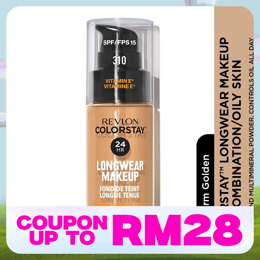 REVLON ColorStay Makeup Pump O/C 310 Warm Golden