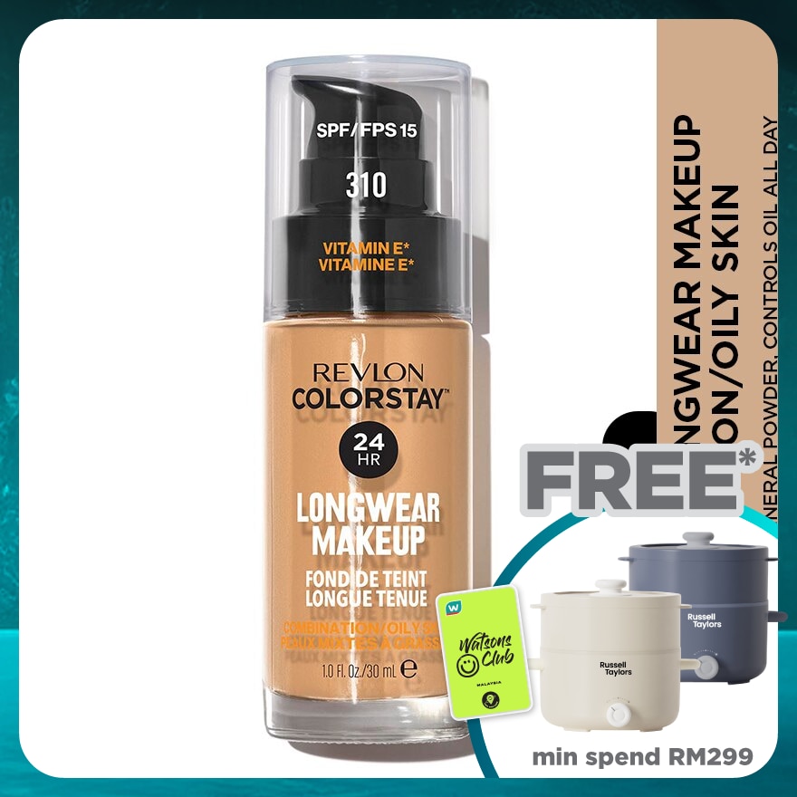 REVLON ColorStay Makeup Pump O/C 310 Warm Golden