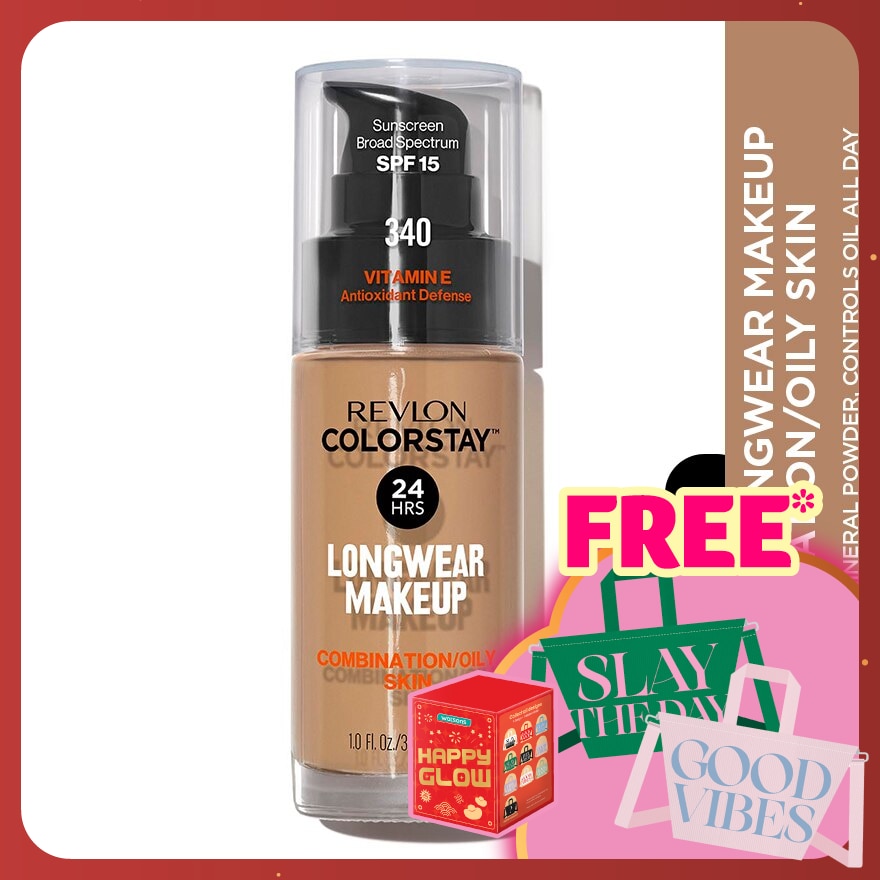 REVLON ColorStay Makeup Pump O/C 340 Early Tan