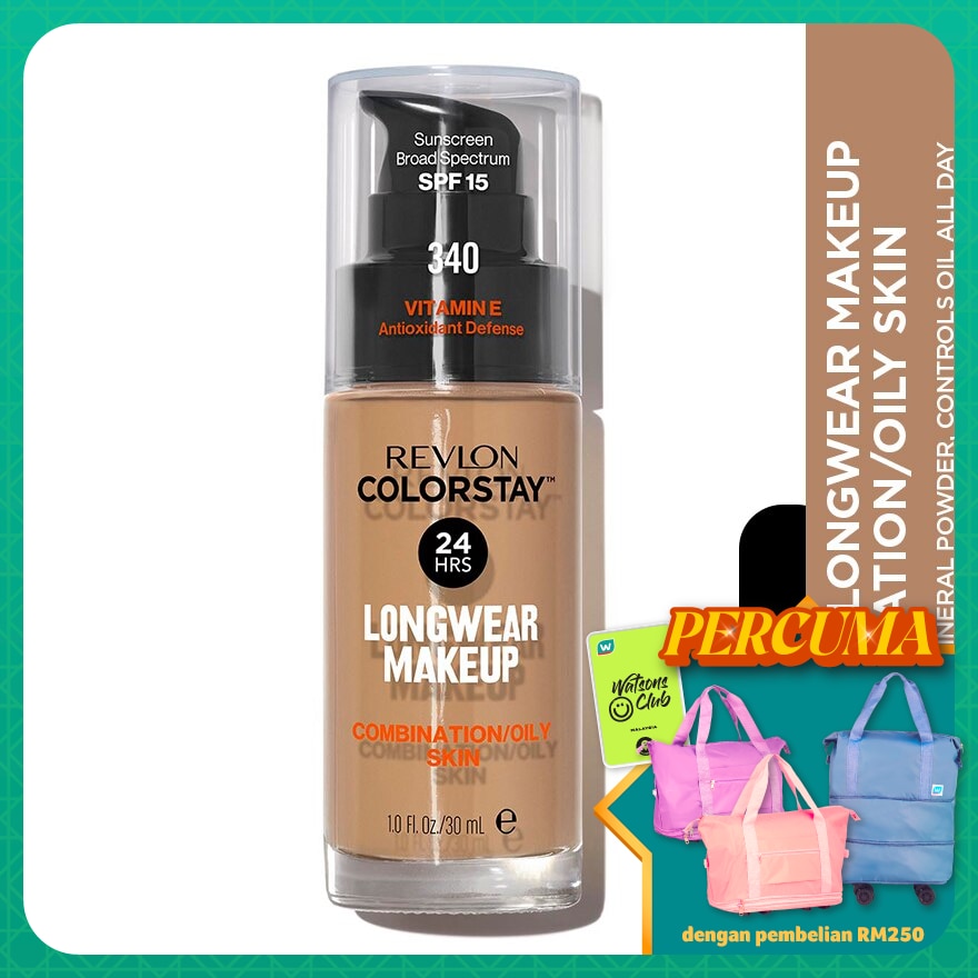 REVLON ColorStay Makeup Pump O/C 340 Early Tan