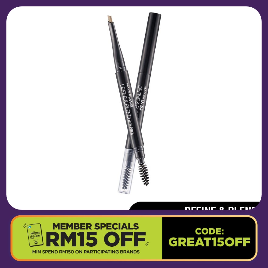 Define & Blend Brow Pencil Light Brown 1's