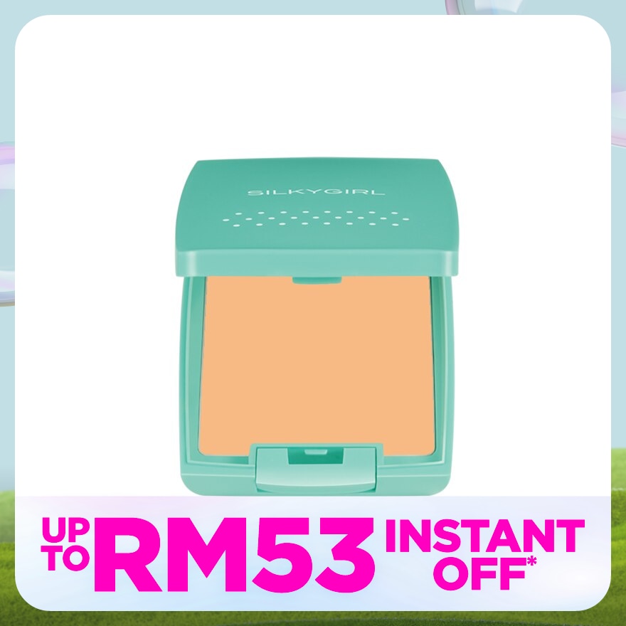 SILKYGIRL Pure Fresh Oil-Control Pressed Powder R Beige 1's