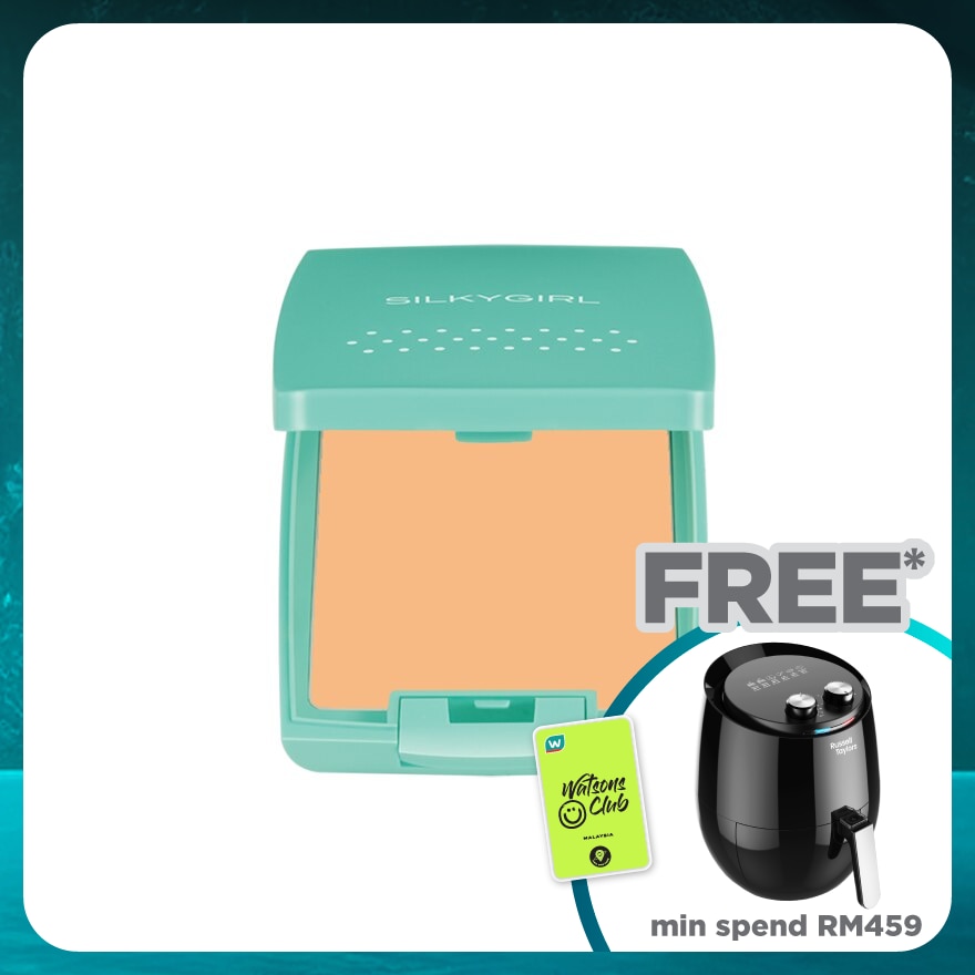 SILKYGIRL Pure Fresh Oil-Control Pressed Powder R Beige 1's