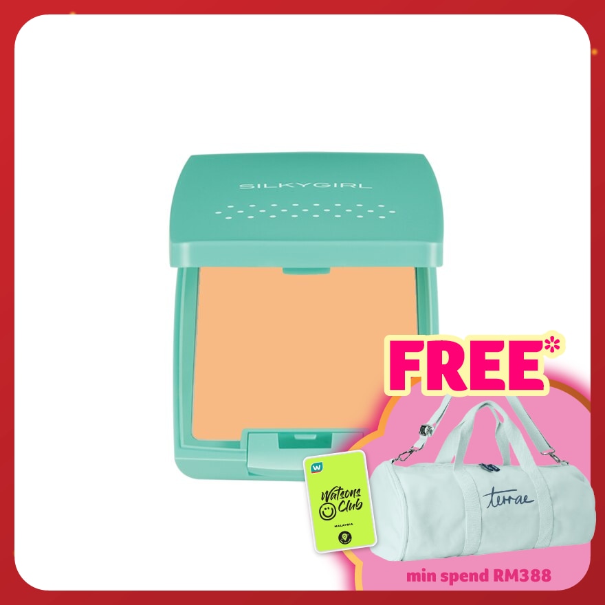 SILKYGIRL Pure Fresh Oil-Control Pressed Powder R Beige 1's