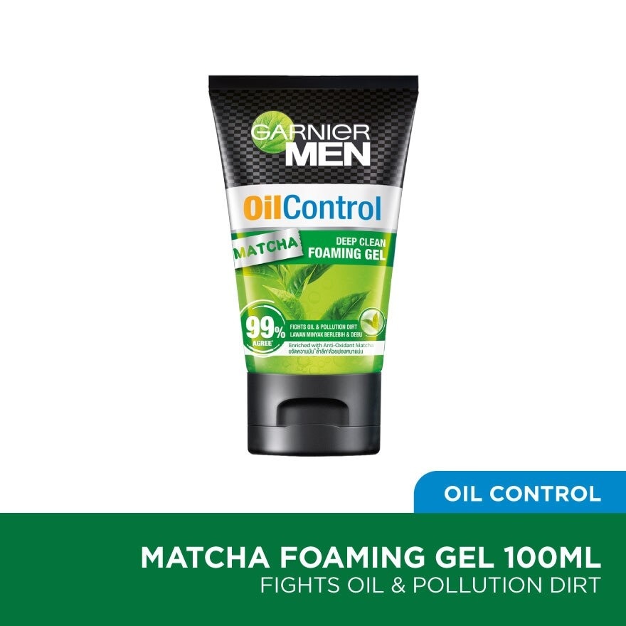 Oil Control Matcha Deep Clean Foaming Gel 100ml