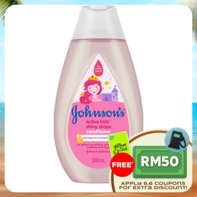 JOHNSON'S - Active Kids Shiny Drops Conditioner 200ml