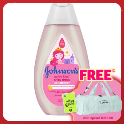 JOHNSON'S Active Kids Shiny Drops Conditioner 200ml