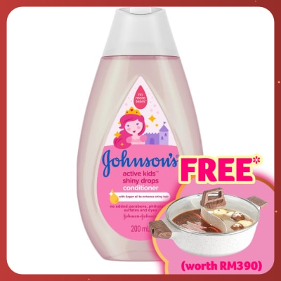 JOHNSON'S Active Kids Shiny Drops Conditioner 200ml