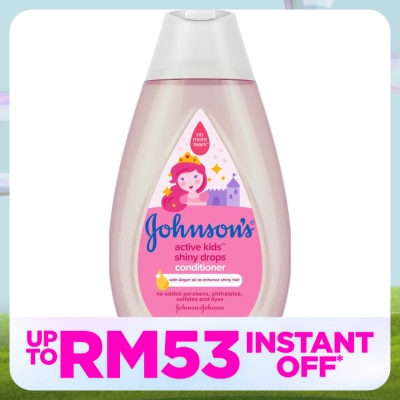 JOHNSON'S Active Kids Shiny Drops Conditioner 200ml