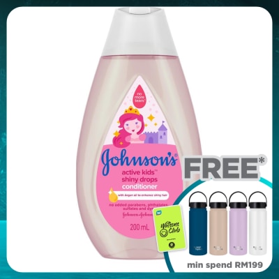 JOHNSON'S Active Kids Shiny Drops Conditioner 200ml