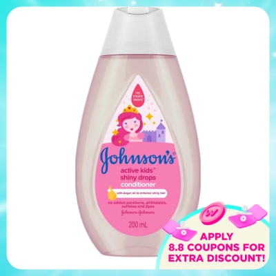 JOHNSON'S - Active Kids Shiny Drops Conditioner 200ml