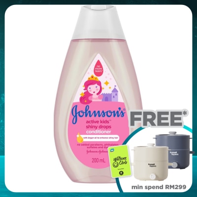 JOHNSON'S Active Kids Shiny Drops Conditioner 200ml