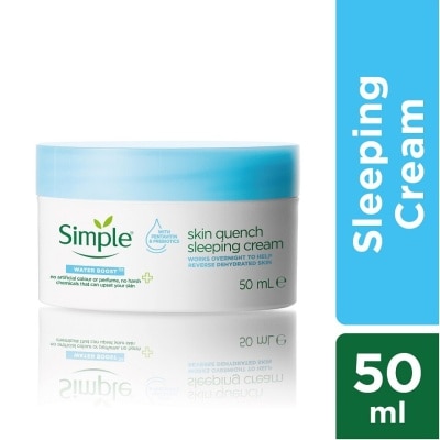 SIMPLE Simple Water Boost Skin Quench Sleeping Cream 50ml