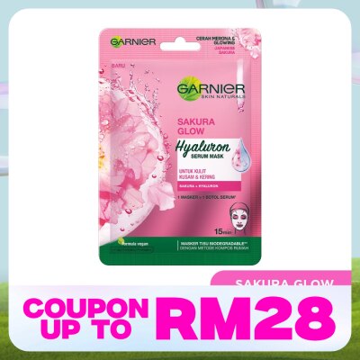 GARNIER Garnier Skin Naturals Serum Mask Sakura White