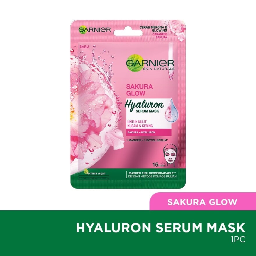 Garnier Skin Naturals Serum Mask Sakura White 1s