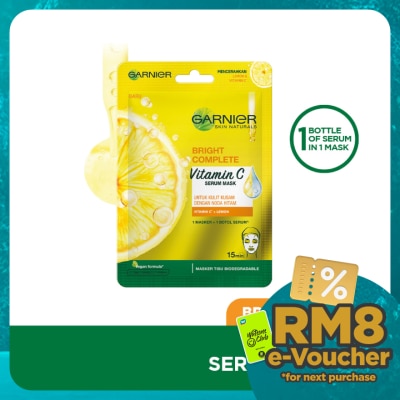 GARNIER Skin Naturals Serum Mask Light Complete