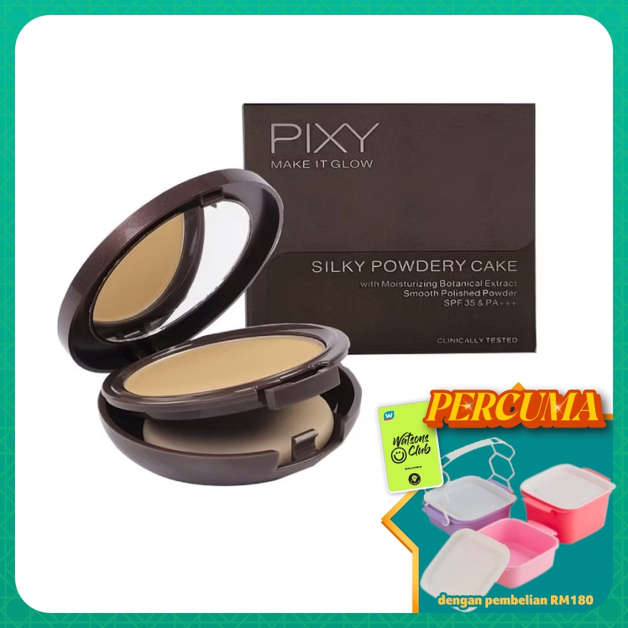 Pixy Glow Powdery Cake 101 Light Beige