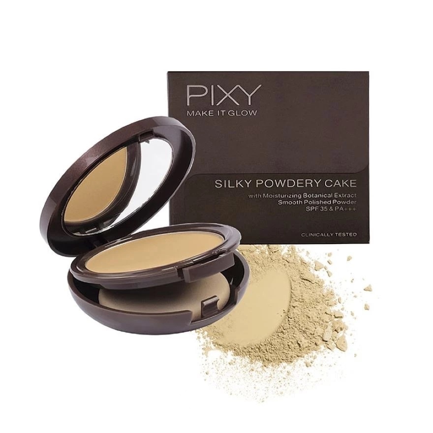 Pixy Glow Powdery Cake 101 Light Beige