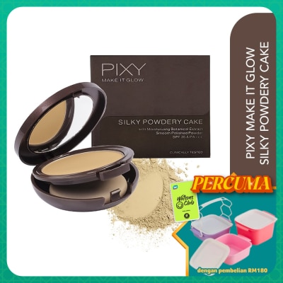 PIXY - Pixy Glow Powdery Cake 201 Neutral Beige