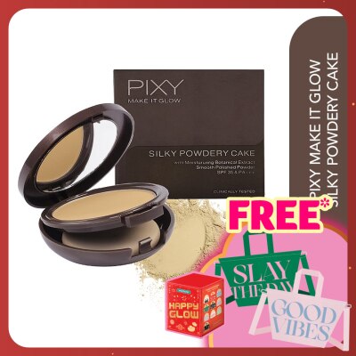 PIXY Pixy Glow Powdery Cake 201 Neutral Beige