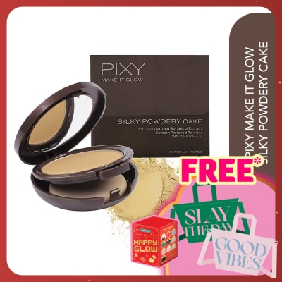 PIXY Glow Powdery Cake 301Medium Beige