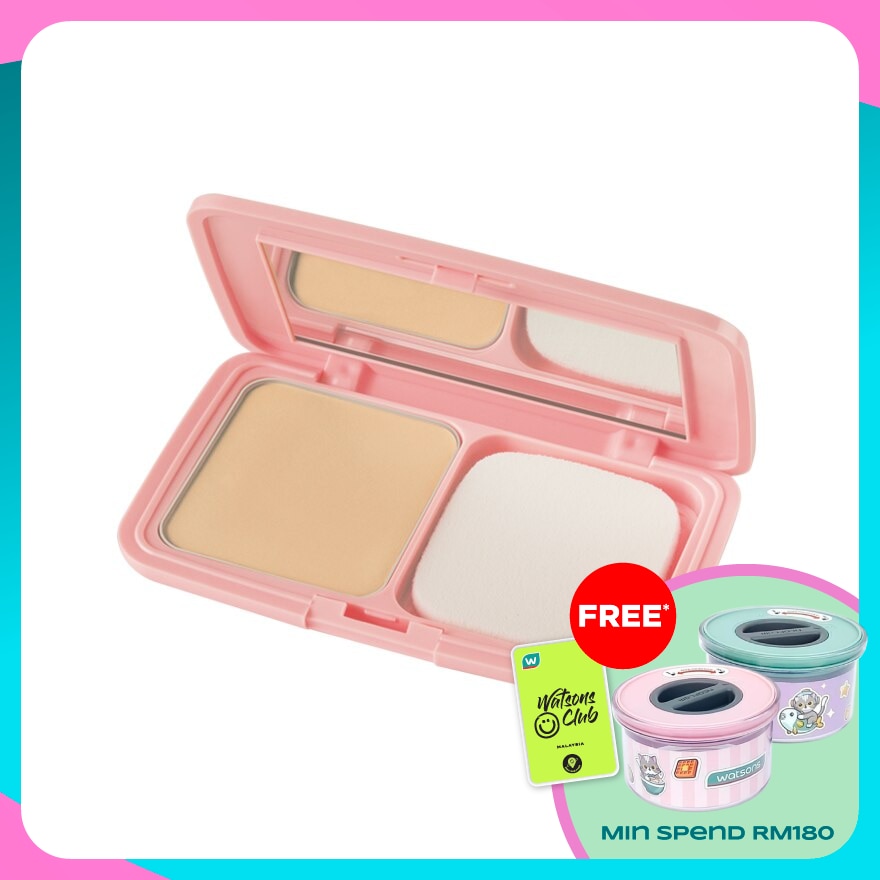 SILKY WHITE White BB 2-Way Powder Foundation Light
