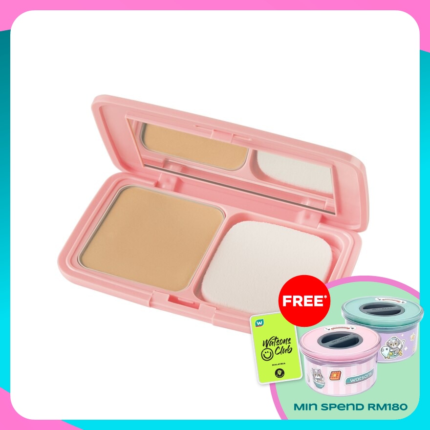 SILKY WHITE BB 2-way Powder Foundation Natural 10g