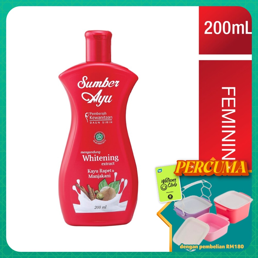 Kayu Rapet Manjakani Whitening 200ml