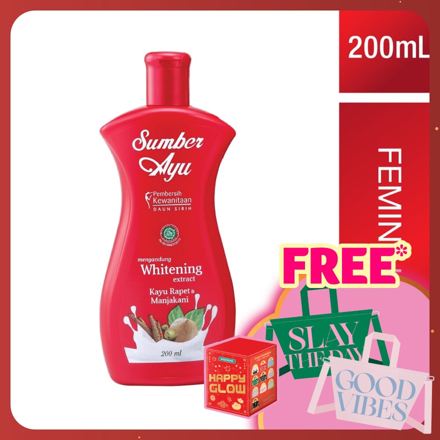 Kayu Rapet Manjakani Whitening 200ml