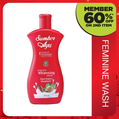 SUMBER AYU Kayu Rapet Manjakani Whitening 200ml