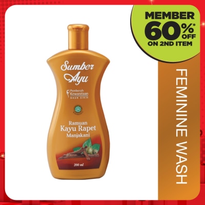 SUMBER AYU Kayu Rapet Manjakani 200ml