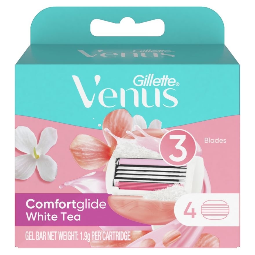 Venus Glide White Tea Cart 4s