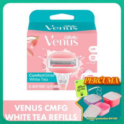 GILLETTE VENUS - Venus Glide White Tea Cart 4s