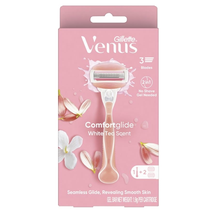 Venus Glide White Tea Razor 1s