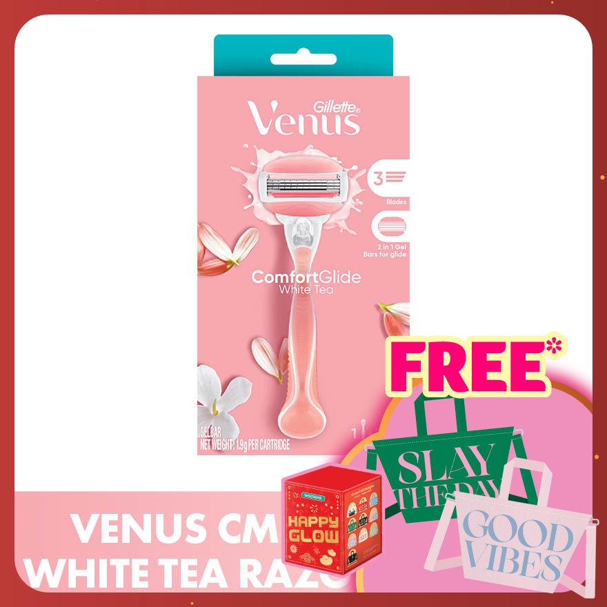 Venus Glide White Tea Razor 1s