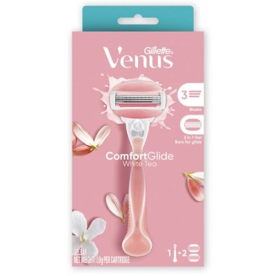 GILLETTE VENUS - Venus Glide White Tea Razor 1s