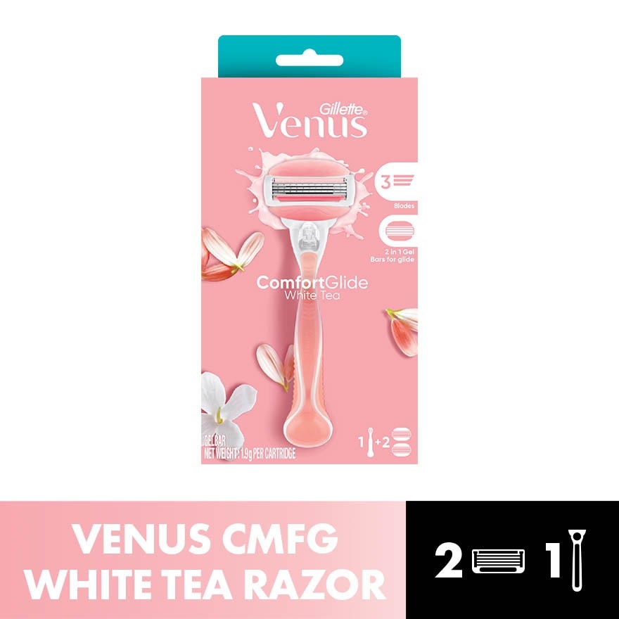 Venus Glide White Tea Razor 1s
