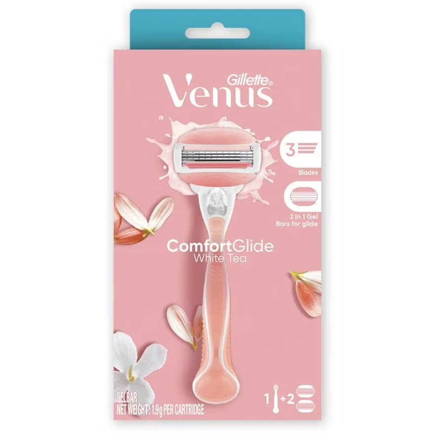 Venus Glide White Tea Razor 1s