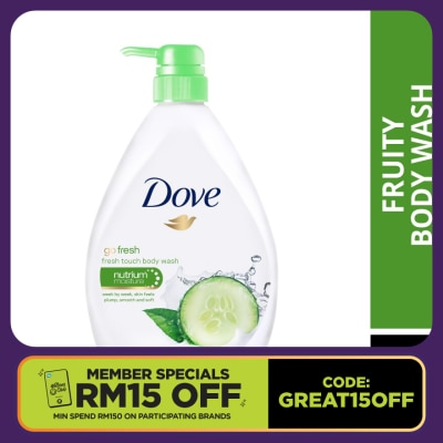 DOVE Go Fresh Fresh Touch Shower Gel 1L