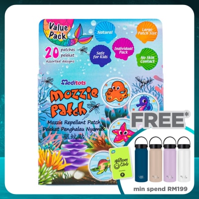 MEDITOTS Mozzie Patch 10's x 2