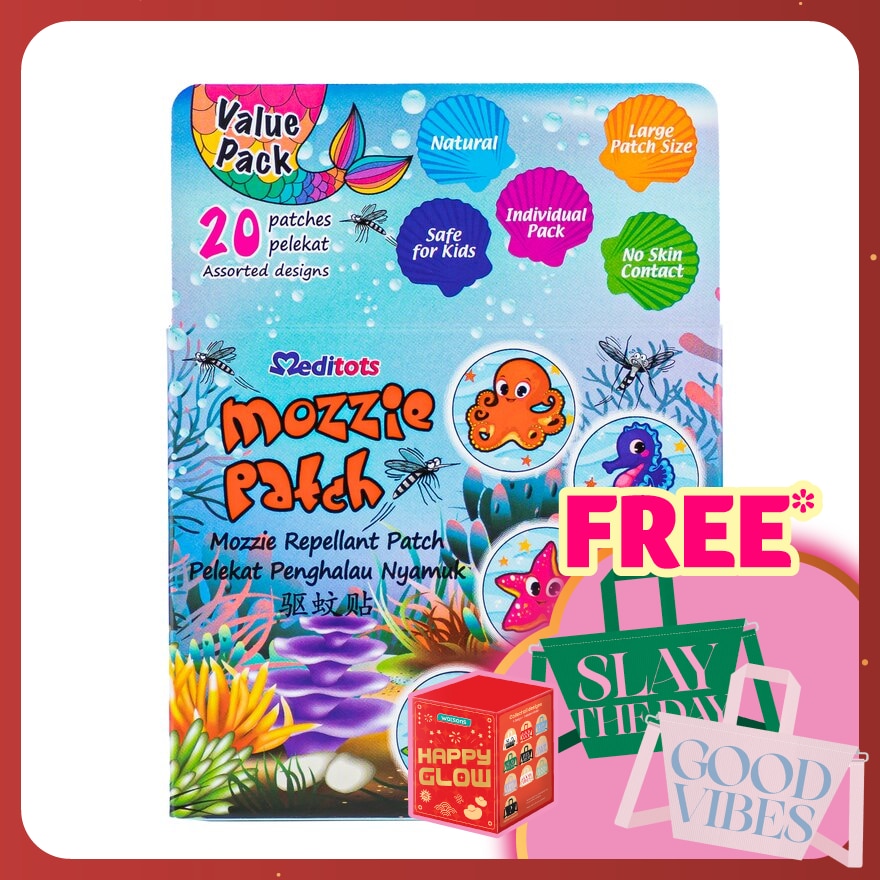 Mozzie Patch 10's x 2