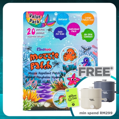 MEDITOTS Mozzie Patch 10's x 2