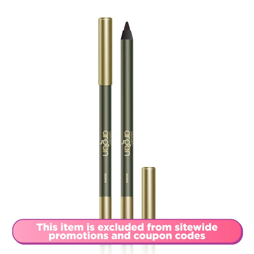 Argan Kajal Waterline Brown AKE02