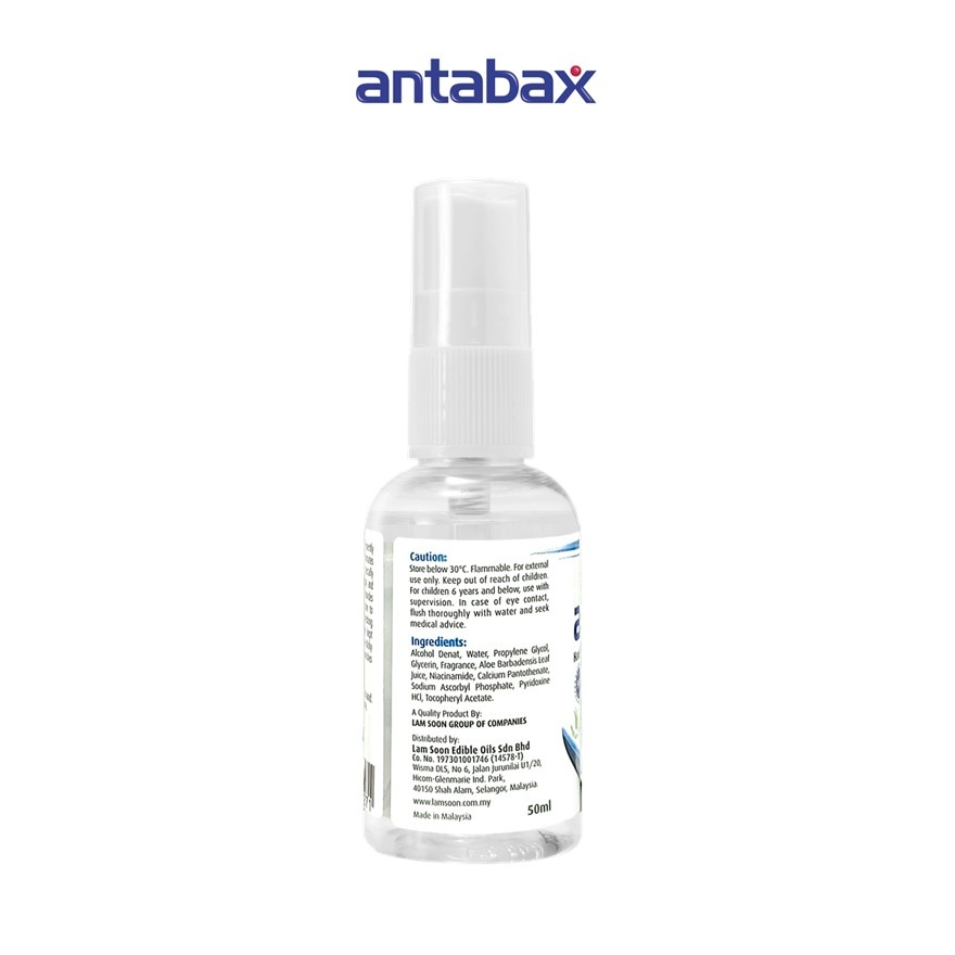 Anti-Bacterial Hand Sanitizer Spray 50ml