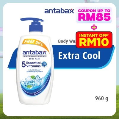 ANTABAX Anti Bacterial Shower Extra Cool 960g