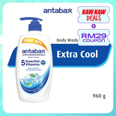 ANTABAX Anti Bacterial Shower Extra Cool 960g