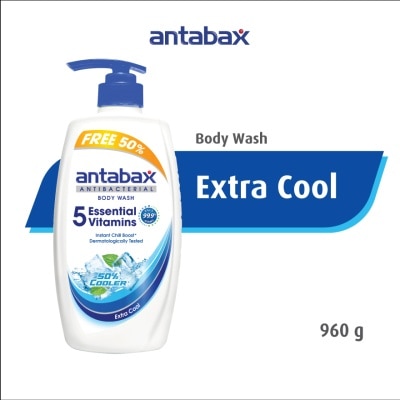 ANTABAX Anti Bacterial Shower Extra Cool 960g