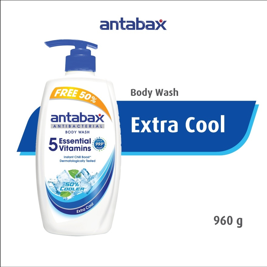 Anti Bacterial Shower Extra Cool 960g