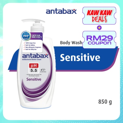 ANTABAX Anti Bacterial Shower Sensitive 850ml